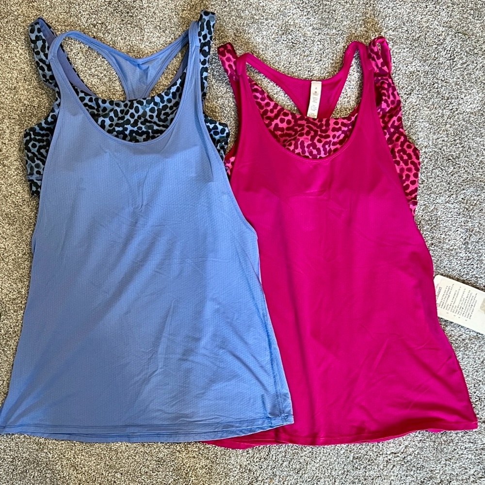 Lululemon All Sport Support Tank Top Set